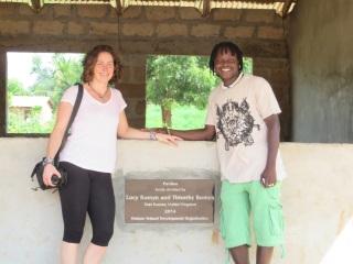 Lucy Romyn with Abraham Kordze